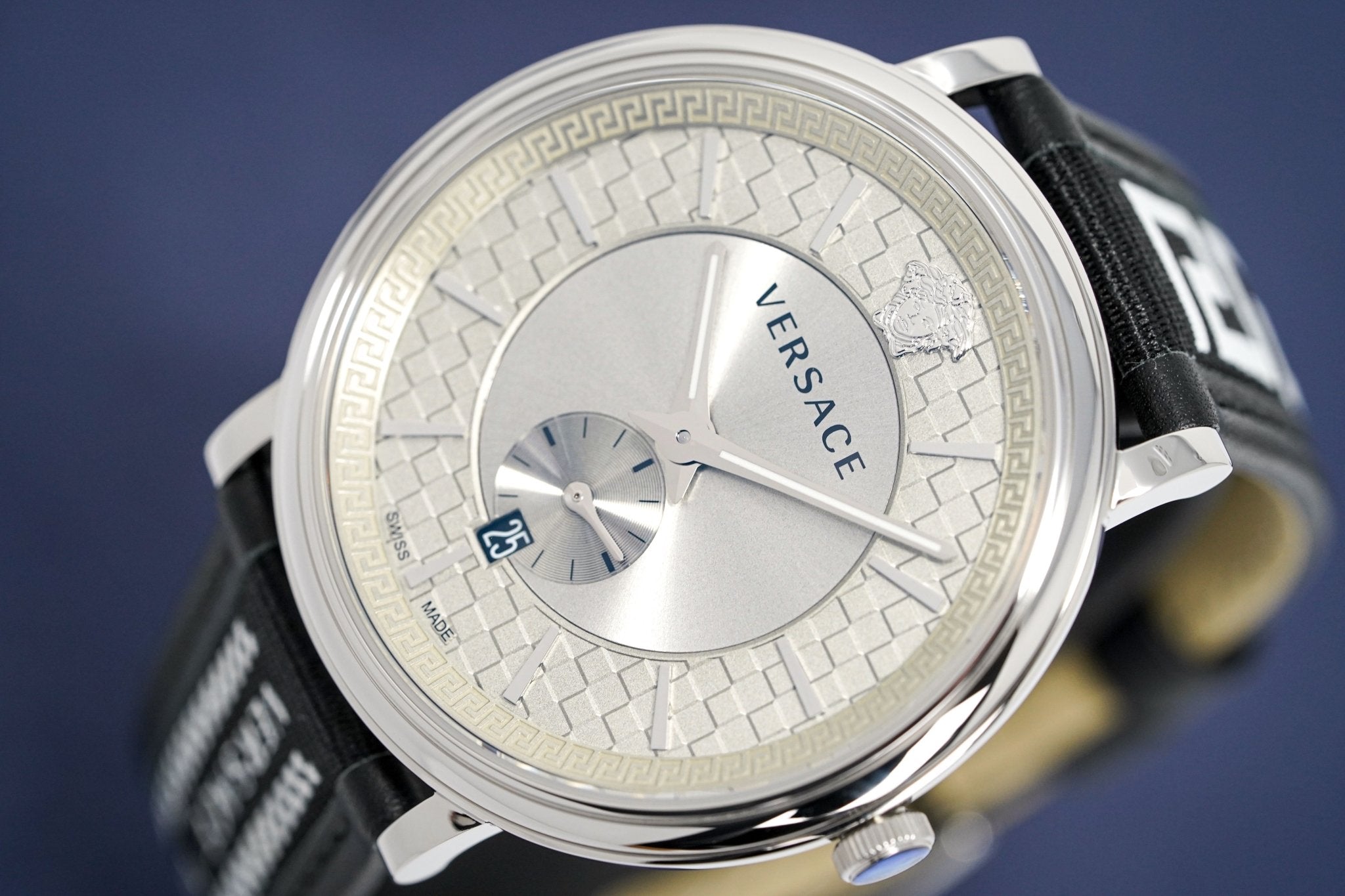 Versace Watch V-Circle 42mm Black