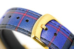 Versace Ladies Watch V-Circle The Clans Edition Blue Gold