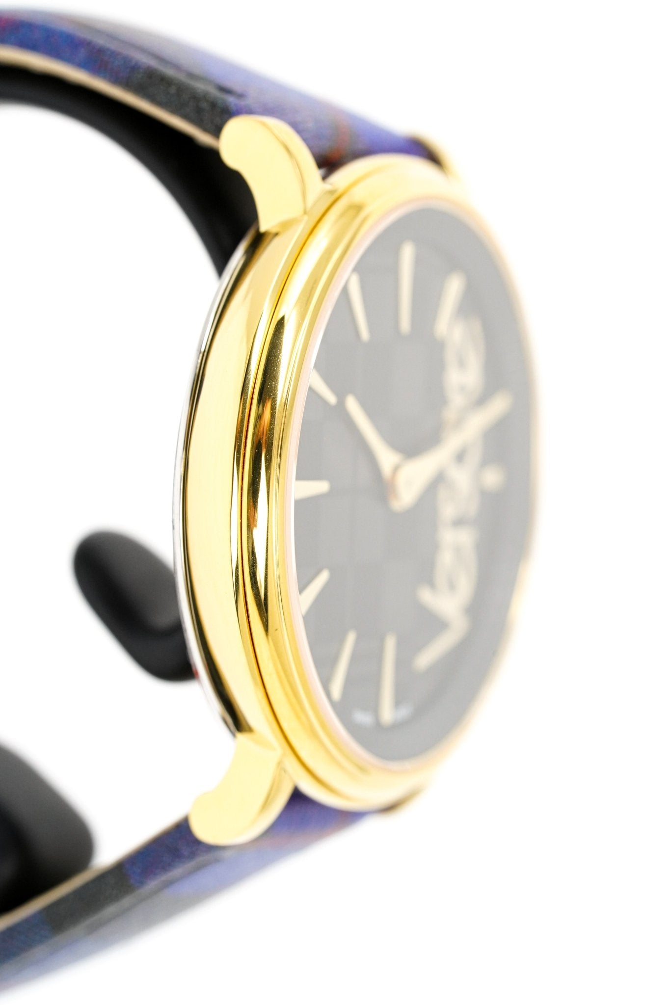 Versace Ladies Watch V-Circle The Clans Edition Blue Gold