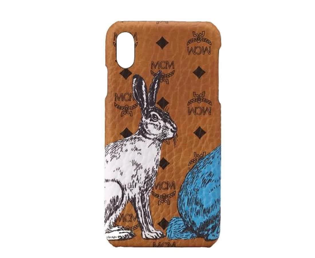 MCM Unisex  Visetos Hide And Seek Bunny IPhone XS Max Case