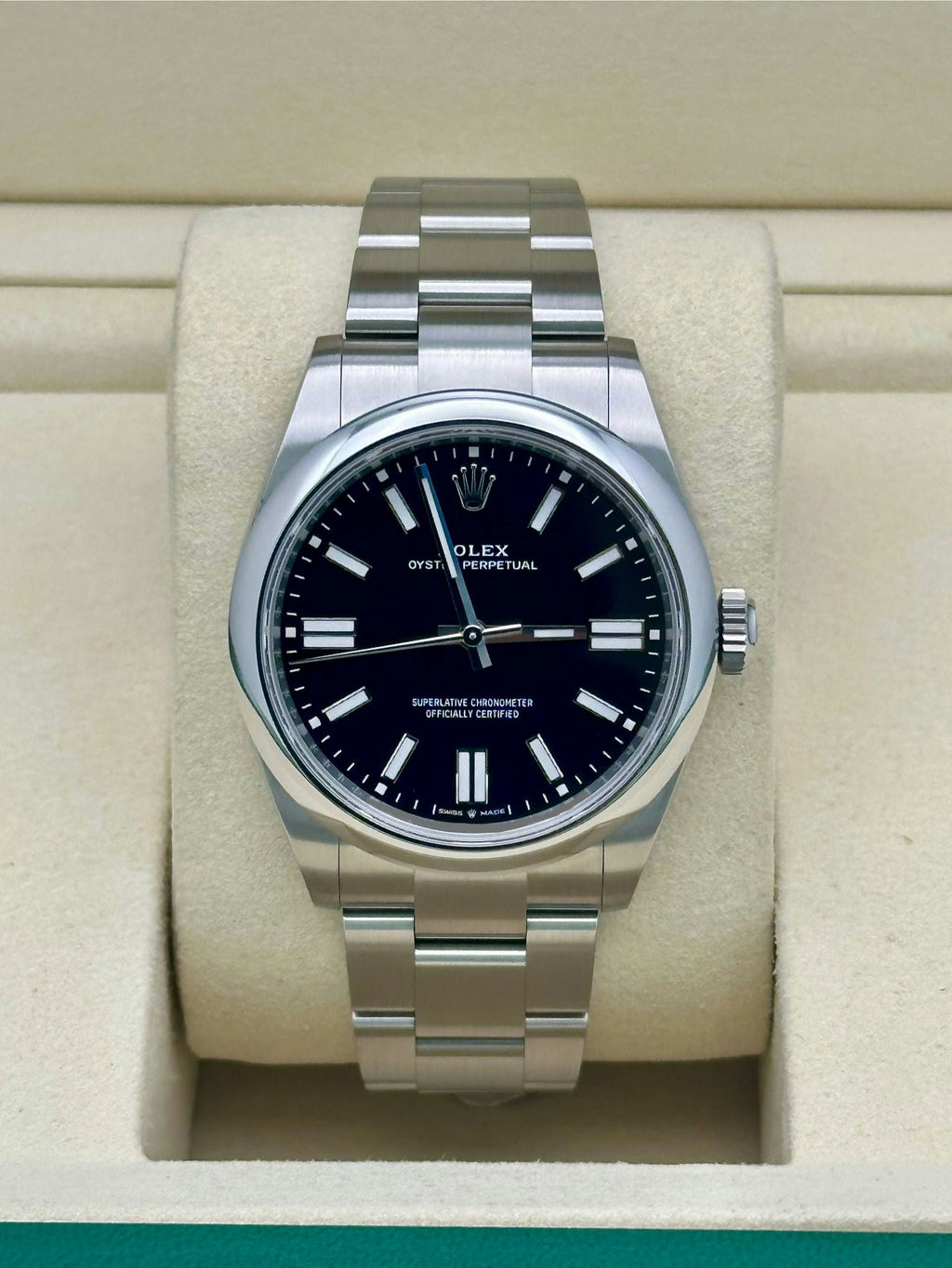 Rolex Oyster Perpetual 41 Black Dial Oyster Bracelet - 134300 - 2025