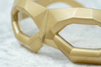 Walter Van Beirendonck Sunglasses Special Gold and Transparent