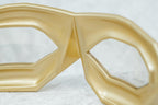 Walter Van Beirendonck Sunglasses Special Gold and Transparent