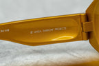 Walter Van Beirendonck Sunglasses Special Shiny Gold and Brown
