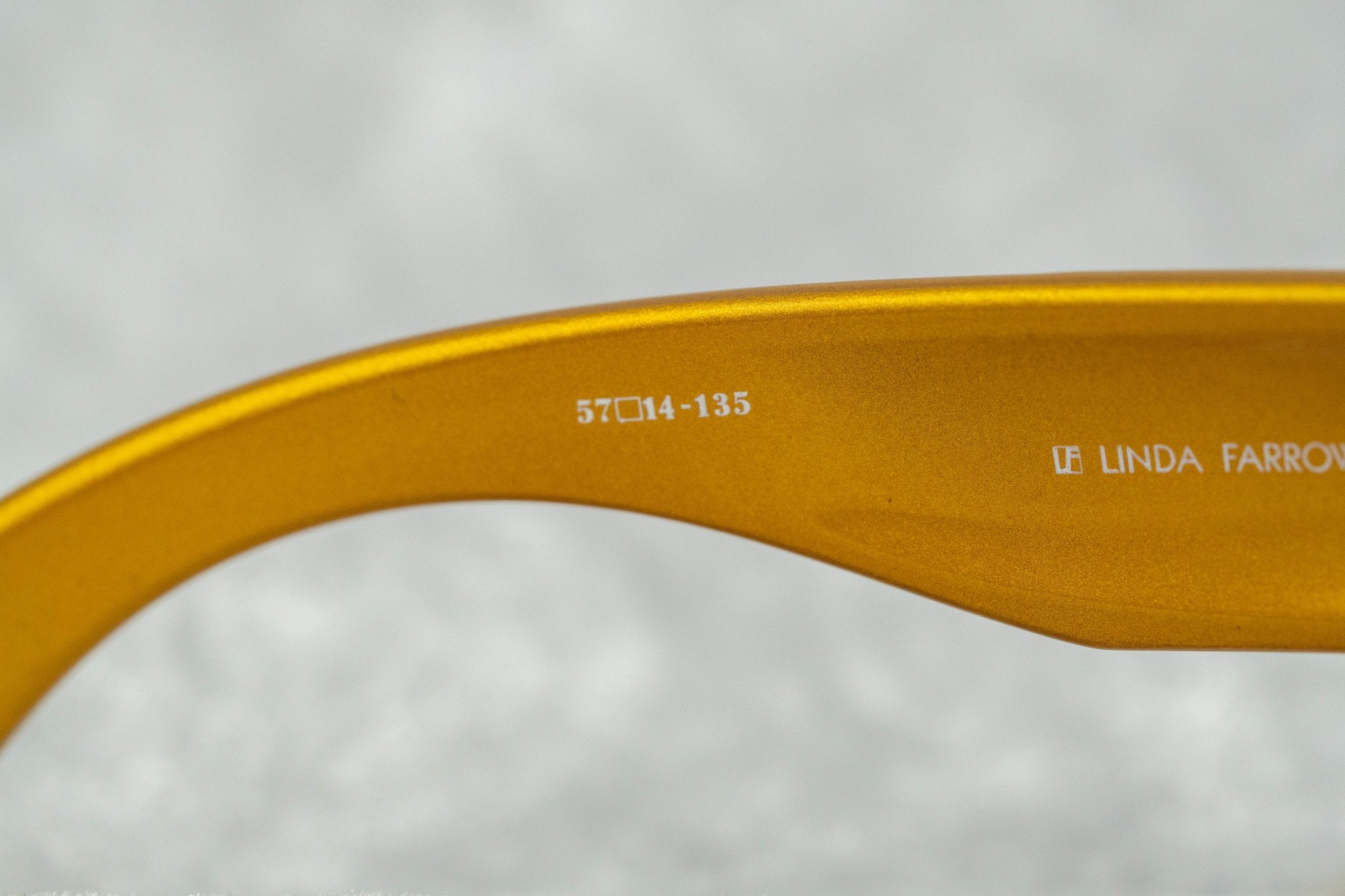 Walter Van Beirendonck Sunglasses Special Shiny Gold and Brown