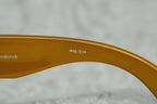 Walter Van Beirendonck Sunglasses Special Shiny Gold and Brown