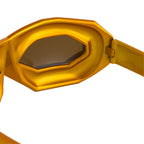 Walter Van Beirendonck Sunglasses Special Shiny Gold and Brown