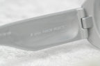 Walter Van Beirendonck Sunglasses Special Silver and Clear