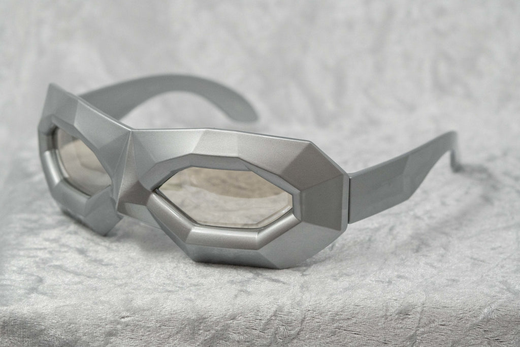Walter Van Beirendonck Sunglasses Special Silver and Clear