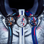 Bomberg Le Mans Men's White Watch