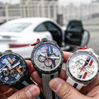Bomberg Le Mans Men's White Watch
