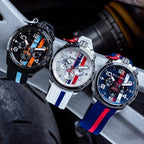 Bomberg Le Mans Men's White Watch