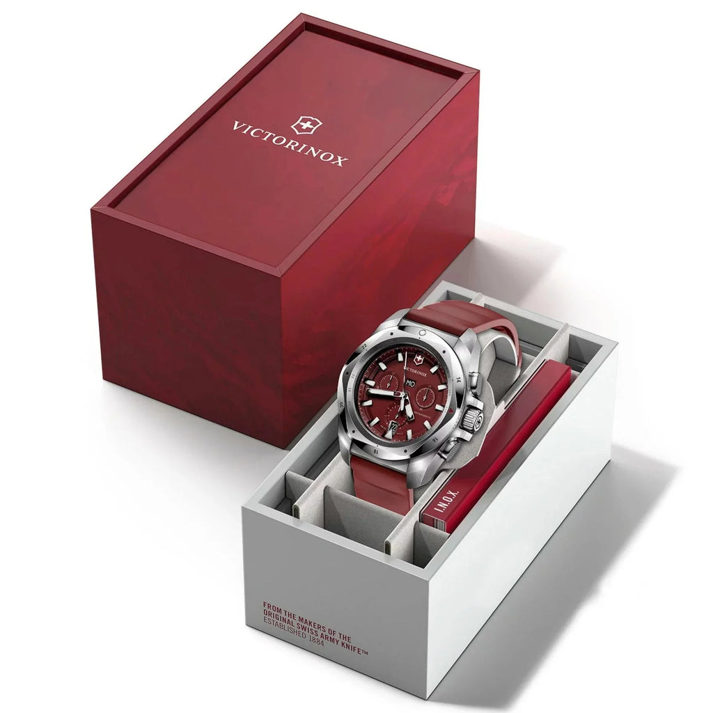 Victorinox I.N.O.X. Chrono Men's Red Watch