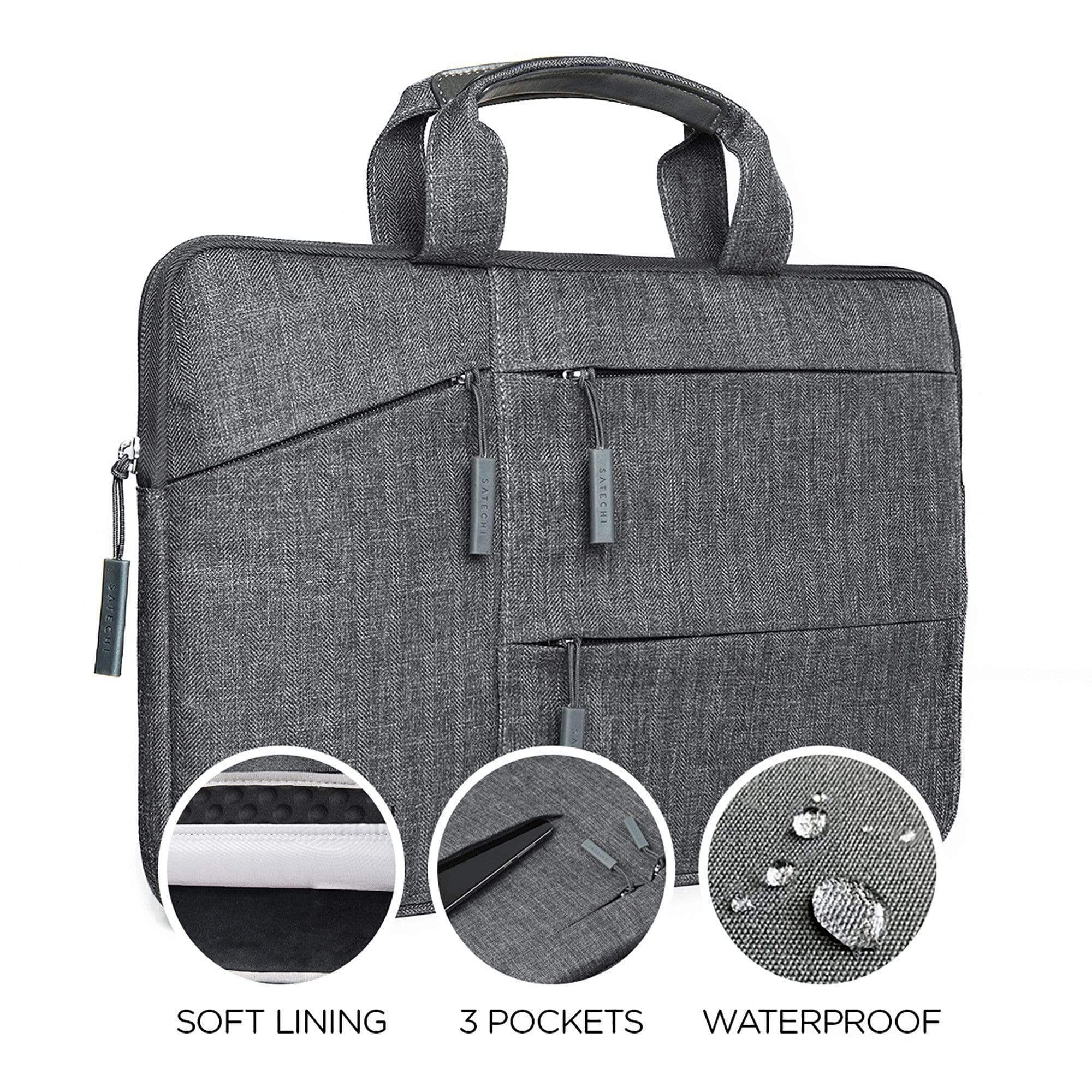 Wasserabweisende Laptop-Tragetasche mit Taschen