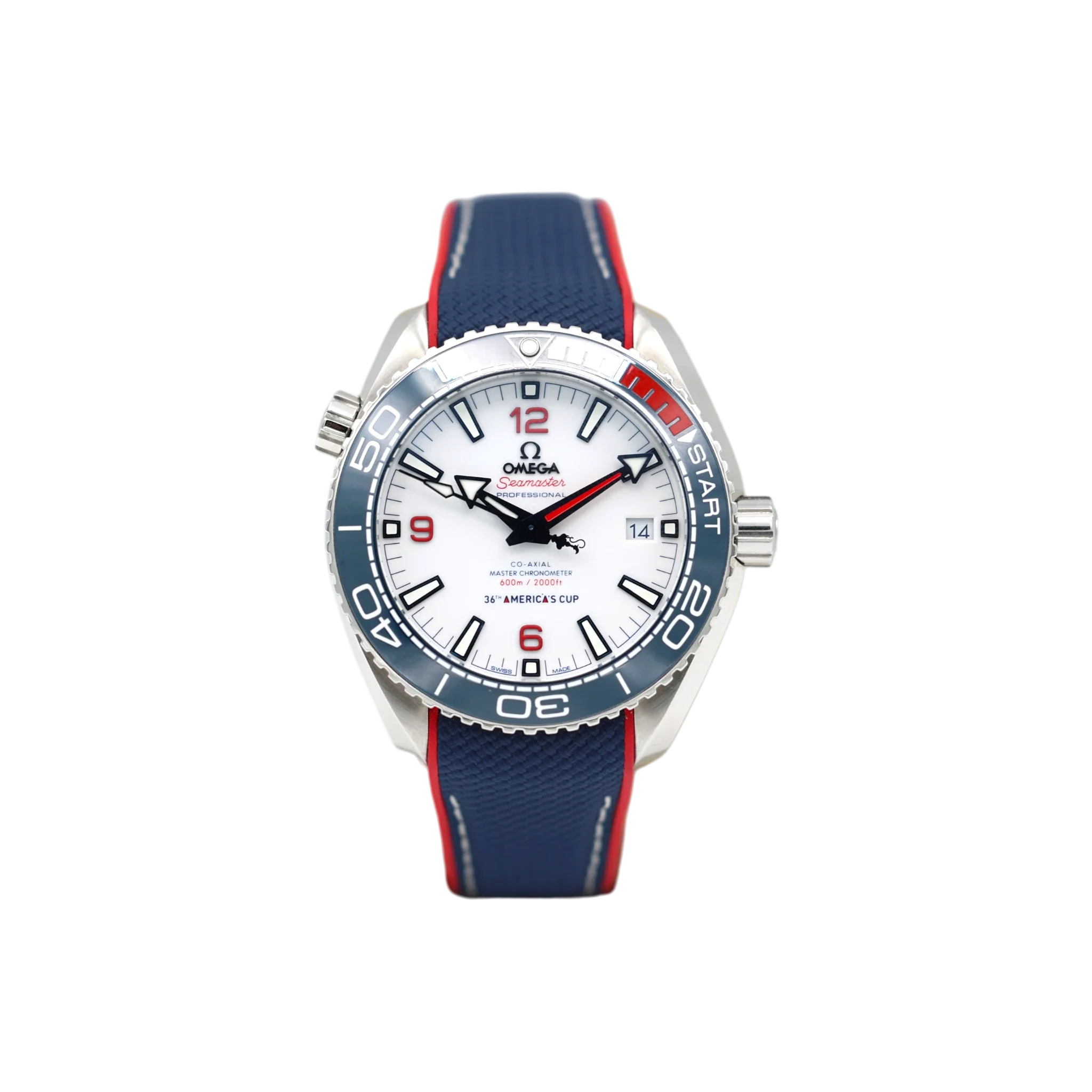Omega - Seamaster Planet Ocean America's Cup - White Dial - 215.32.43.21.04.001 - 2020