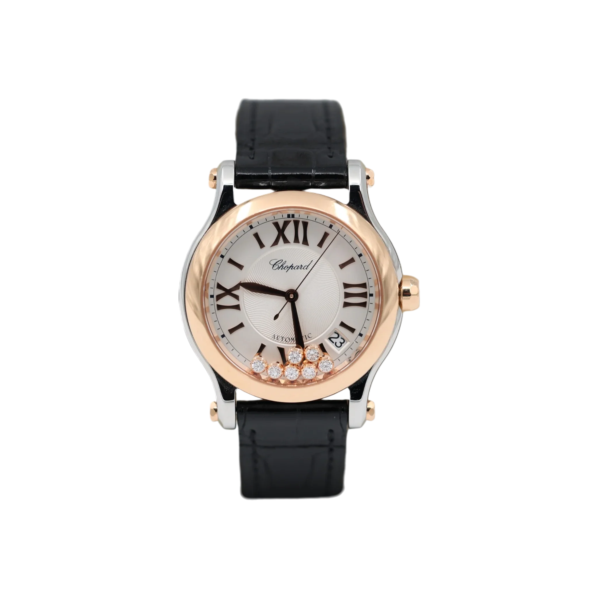 Chopard - Happy Sport Diamonds - Silver Dial - 278559-6001 - 2023