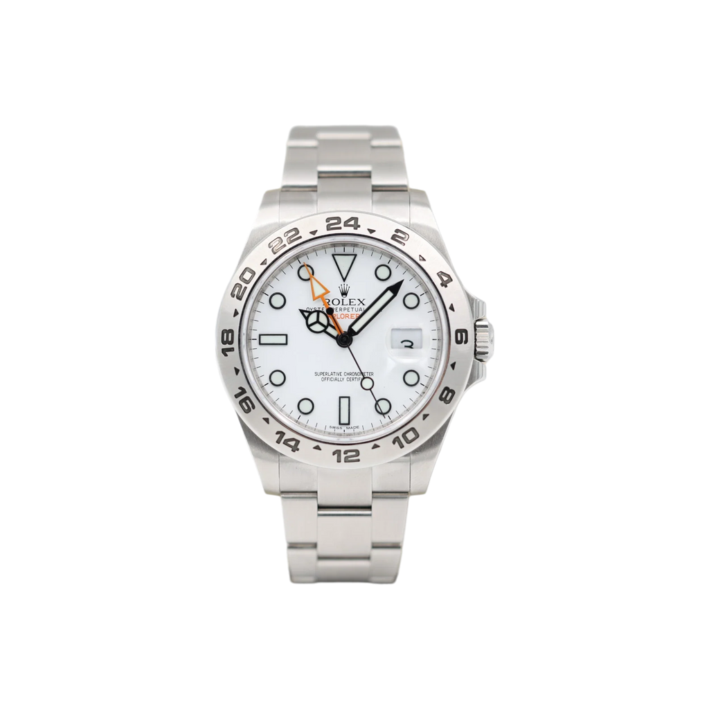 Rolex - Explorer II - Polar White Dial - 216570 - 2014