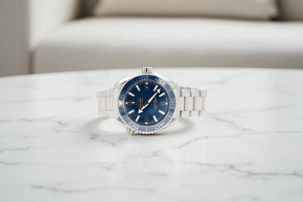 Omega - Seamaster Planet Ocean - Blue Dial - 215.30.40.20.03.001 - 2022