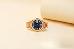 Rolex - Day-Date - Blue Sunburst Diamond Dial - 118238