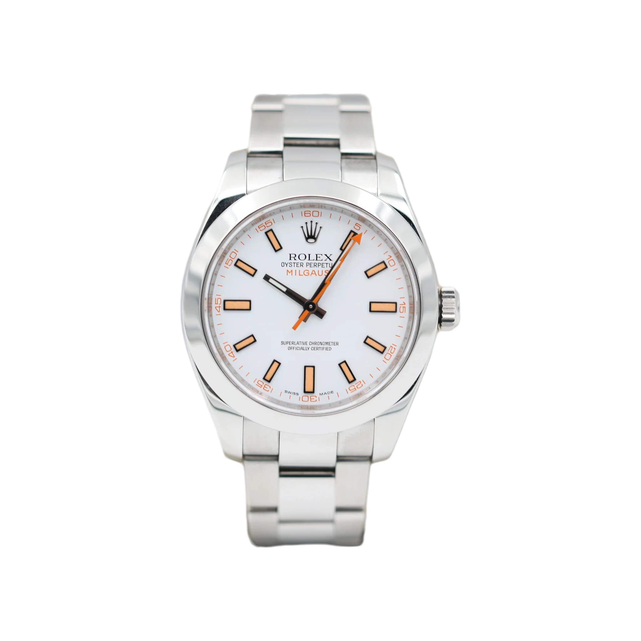 Rolex - Milgauss - White Dial - 116400