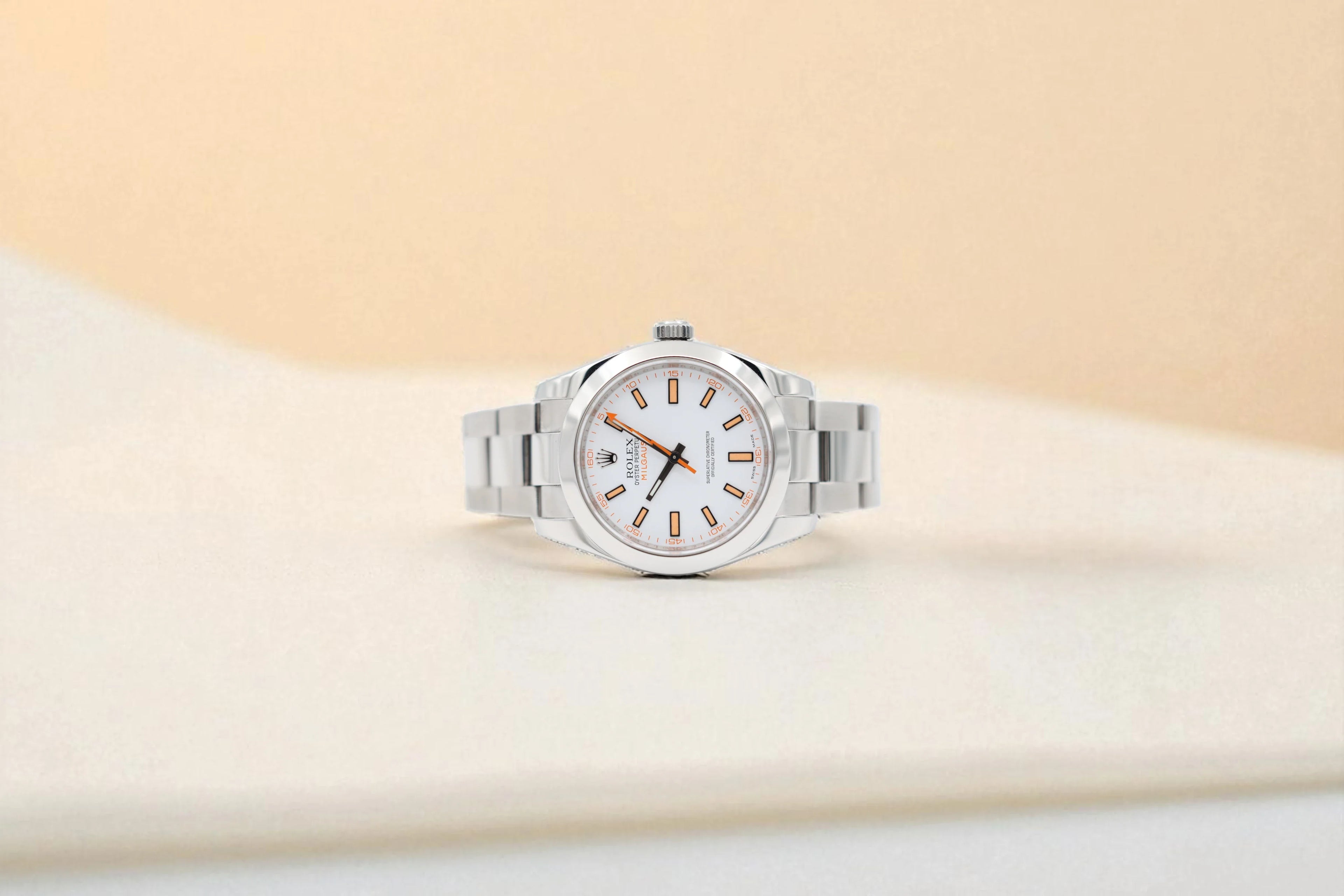 Rolex - Milgauss - White Dial - 116400