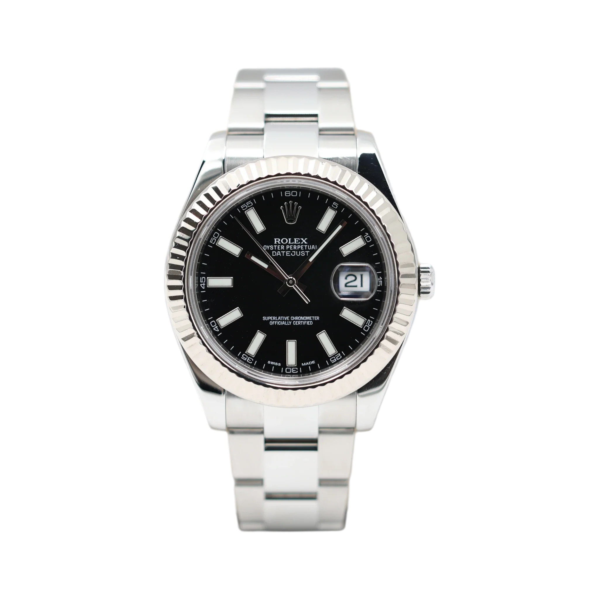 Rolex - Datejust - Black Dial - 116334 - 2014