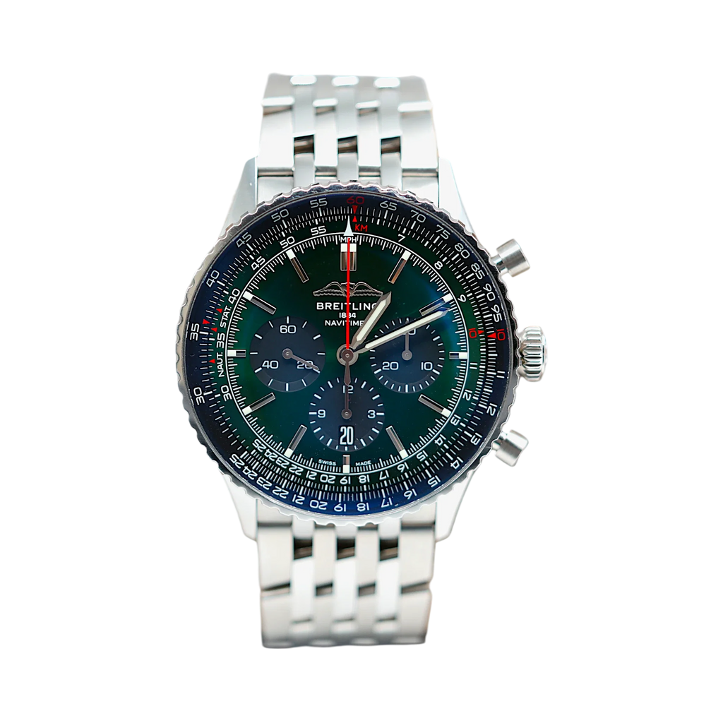 Breitling - Navitimer - Green Dial - AB0137 - 2023