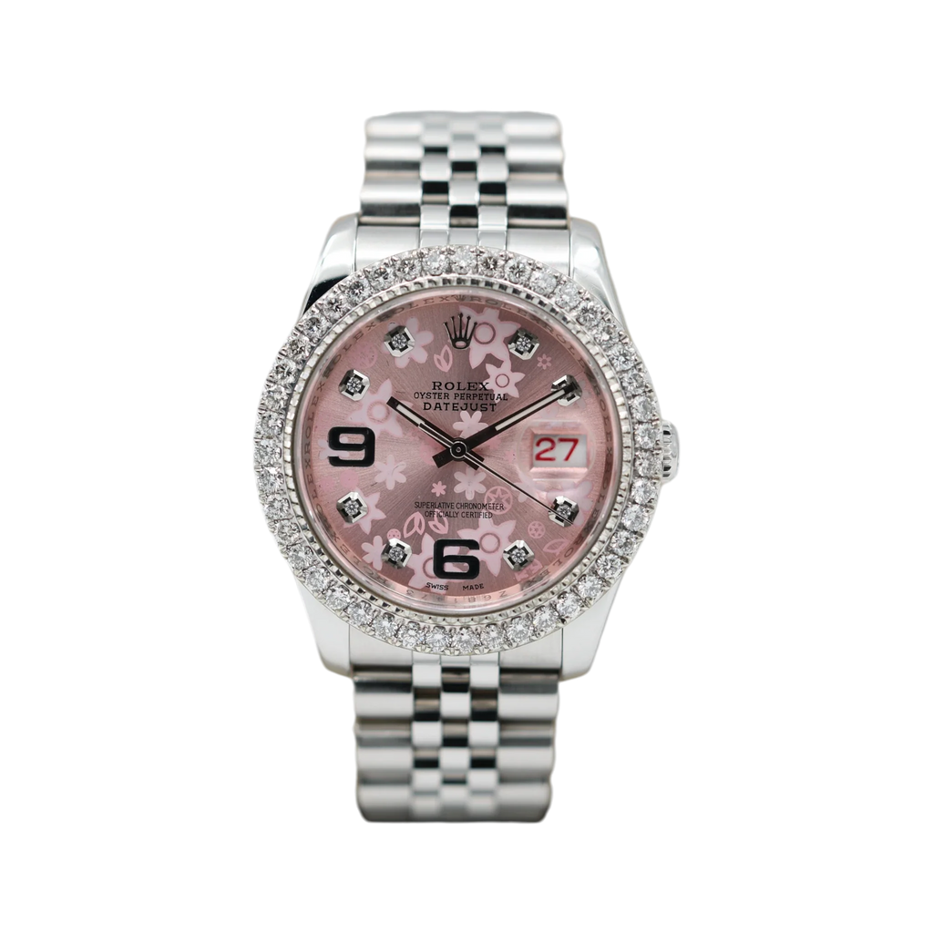 Rolex - Datejust - Pink Floral Dial - 116234