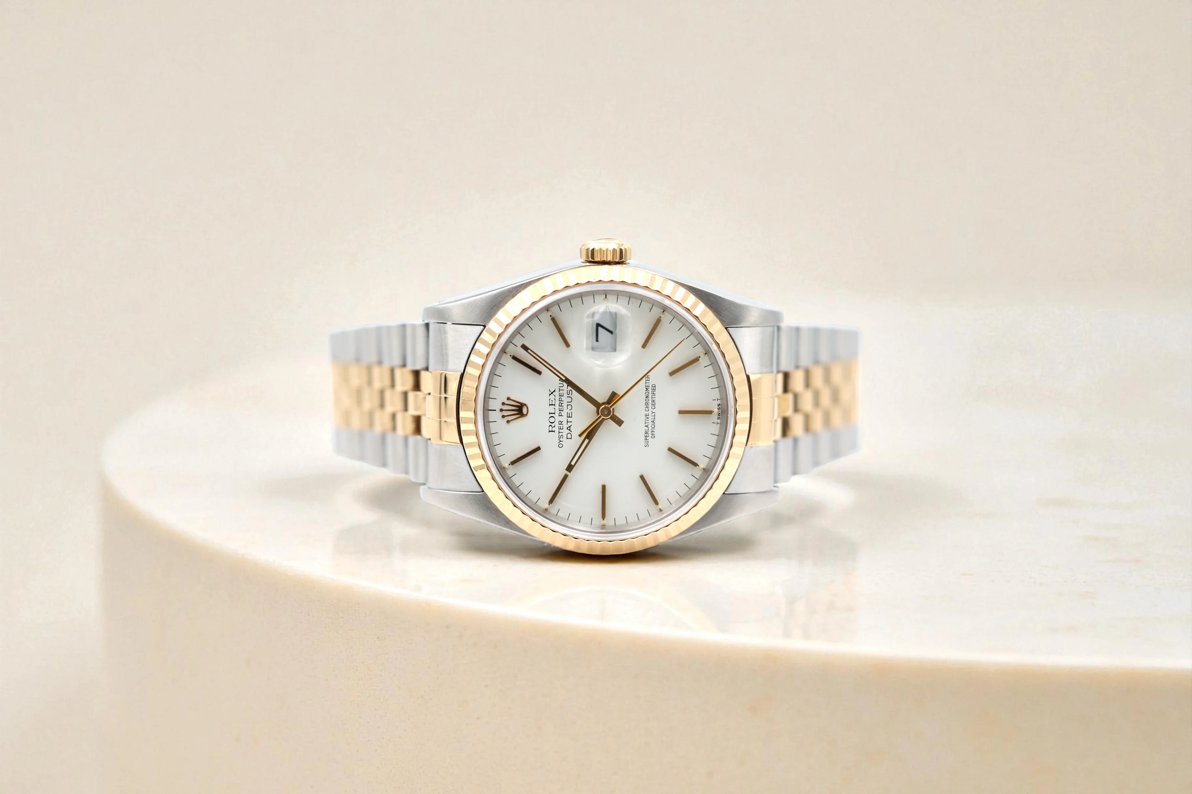 Rolex - Datejust - White Dial - 16233 - 1991