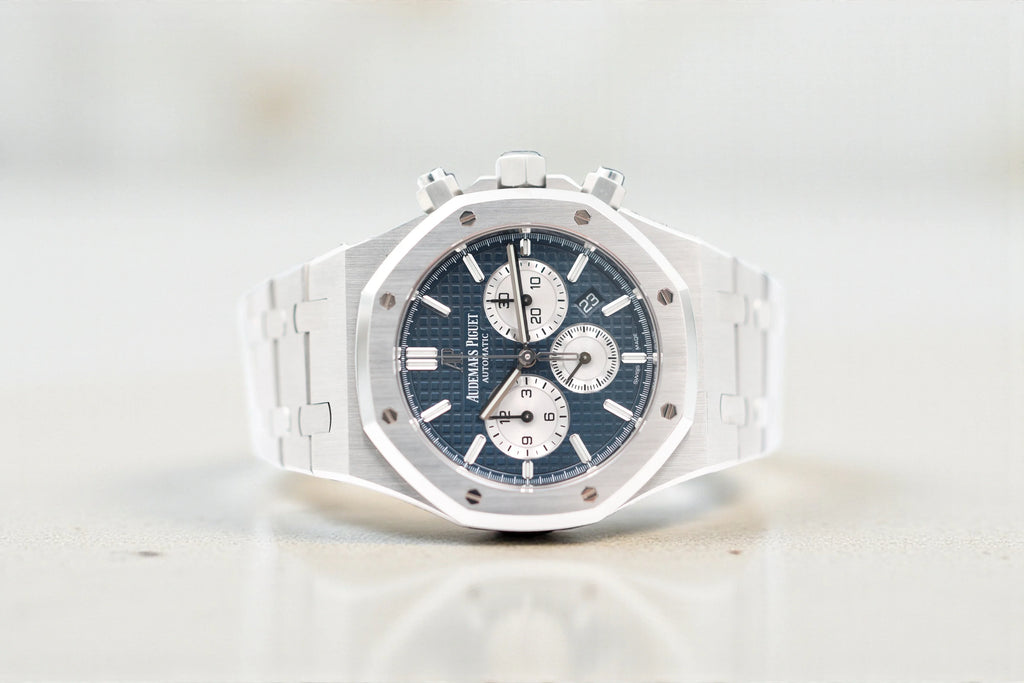 Audemars Piguet - Royal Oak Chronograph - Blue Dial - 26331ST - Circa 2022