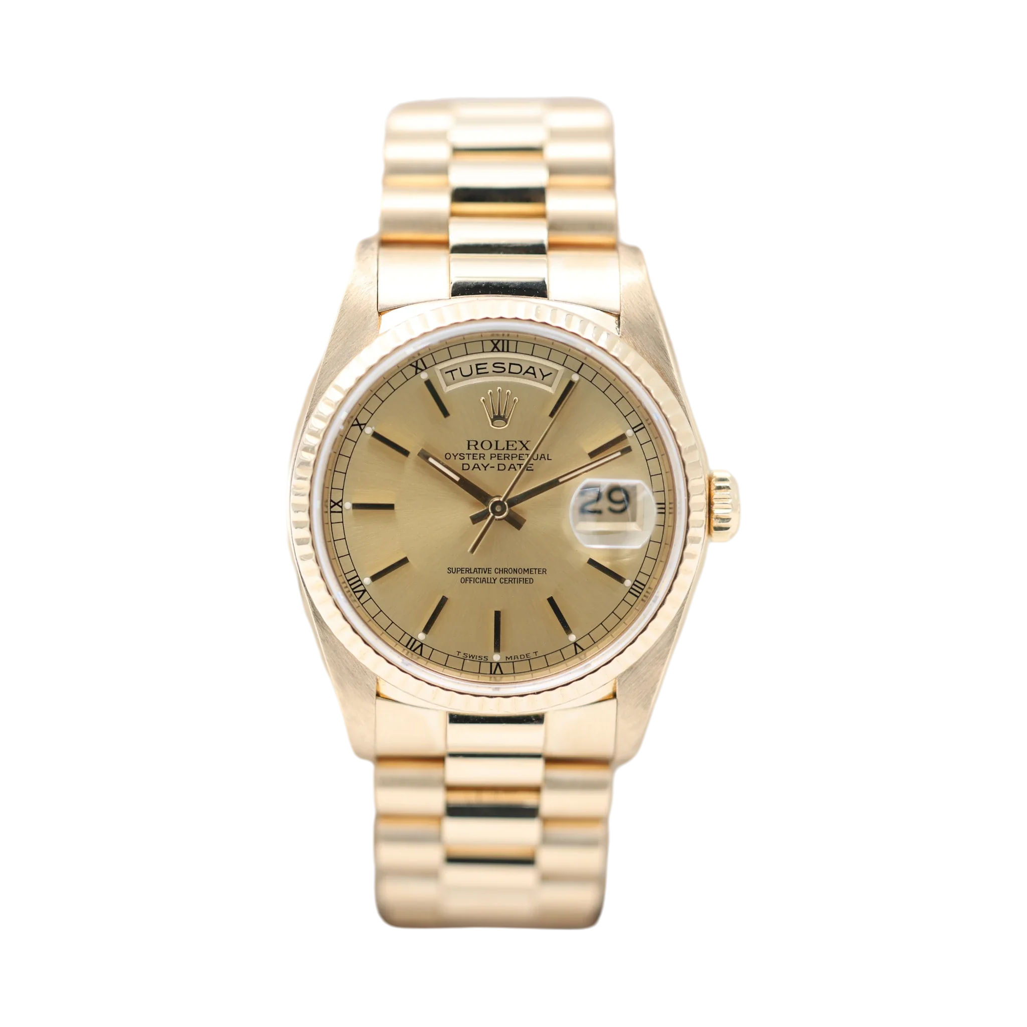 Rolex - Day-Date - Champagne Dial - 18238 - 1990