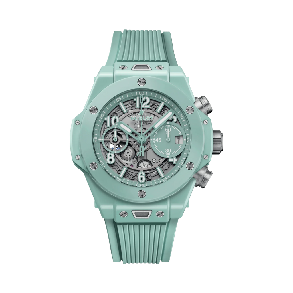 Hublot - Big Bang Unico Mint Green Ceramic - Skeleton Dial - 441.GS.5221.RX - 2025