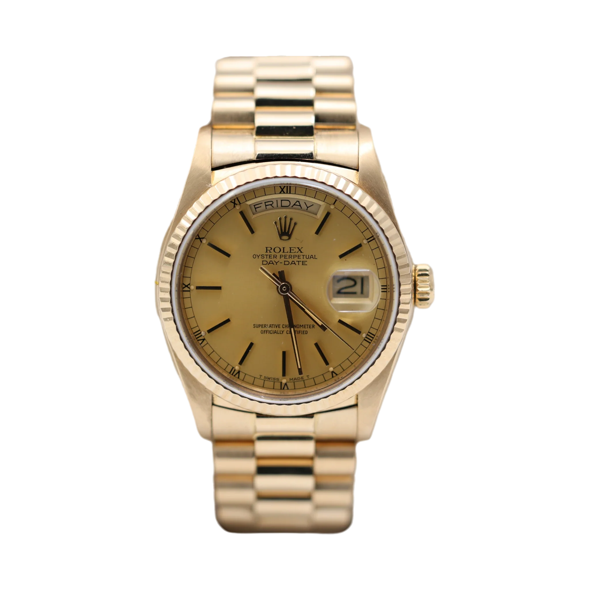 Rolex - Day-Date - Champagne Dial - 18038 - 1984