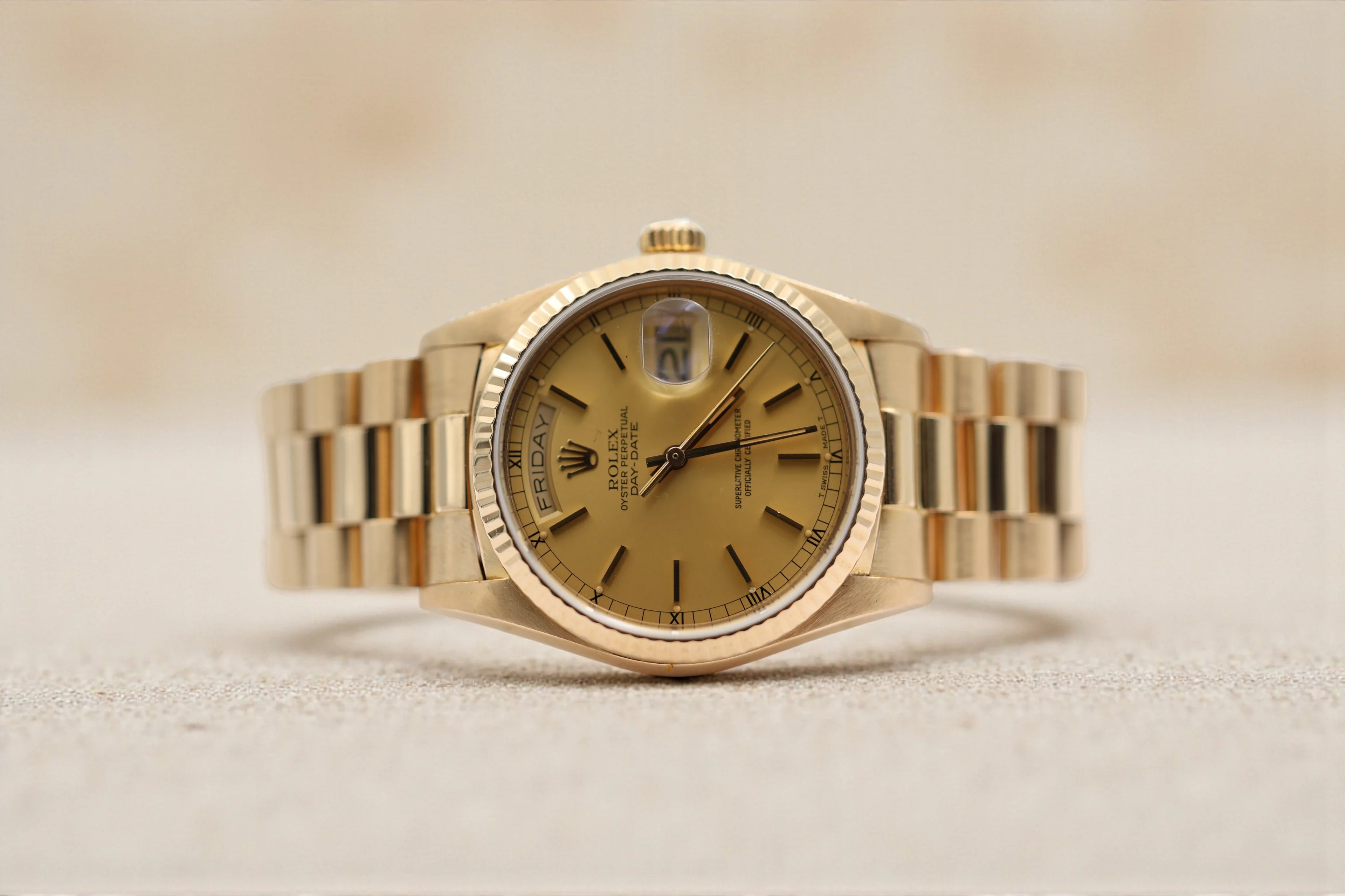 Rolex - Day-Date - Champagne Dial - 18038 - 1984