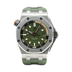 Audemars Piguet - Royal Oak Diver - Green Dial - 15720ST - 2023