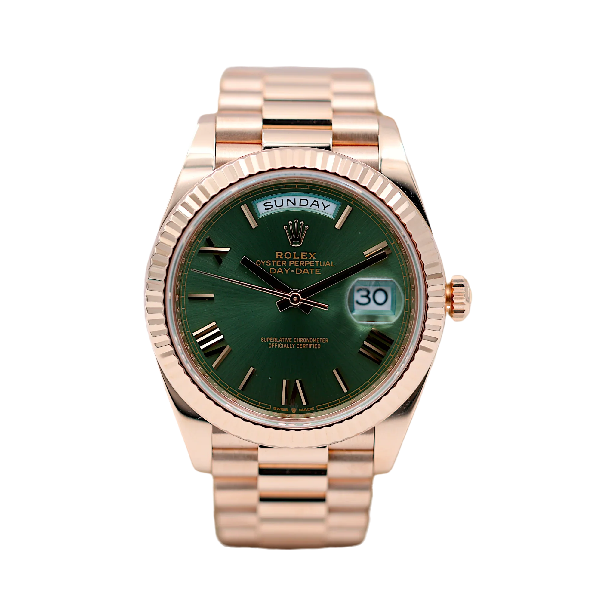Rolex - Day-Date - Olive Dial - 228235 - 2021