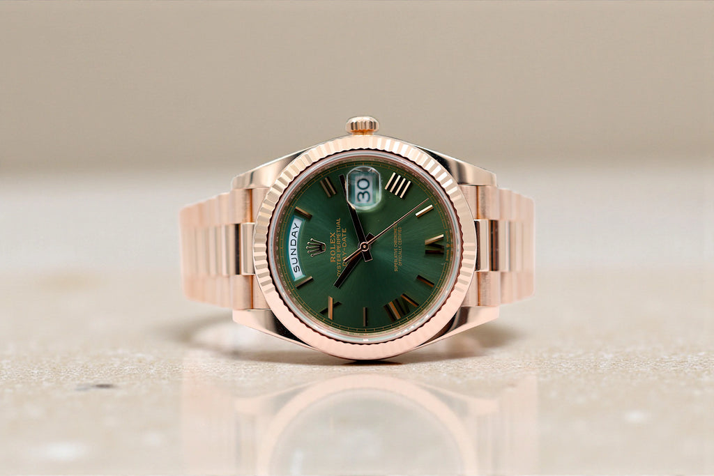 Rolex - Day-Date - Olive Dial - 228235 - 2021