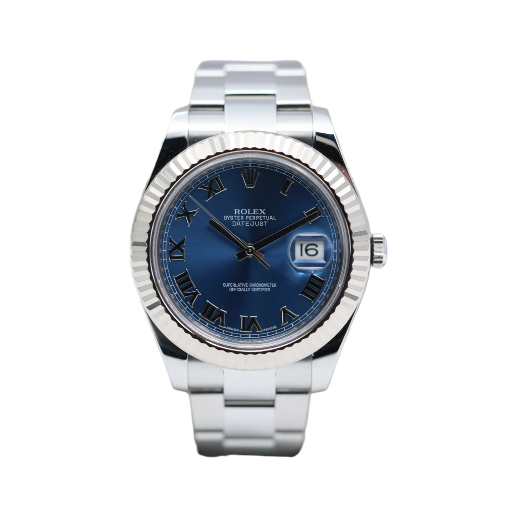 Rolex - Datejust - Blue Roman Dial - 126334