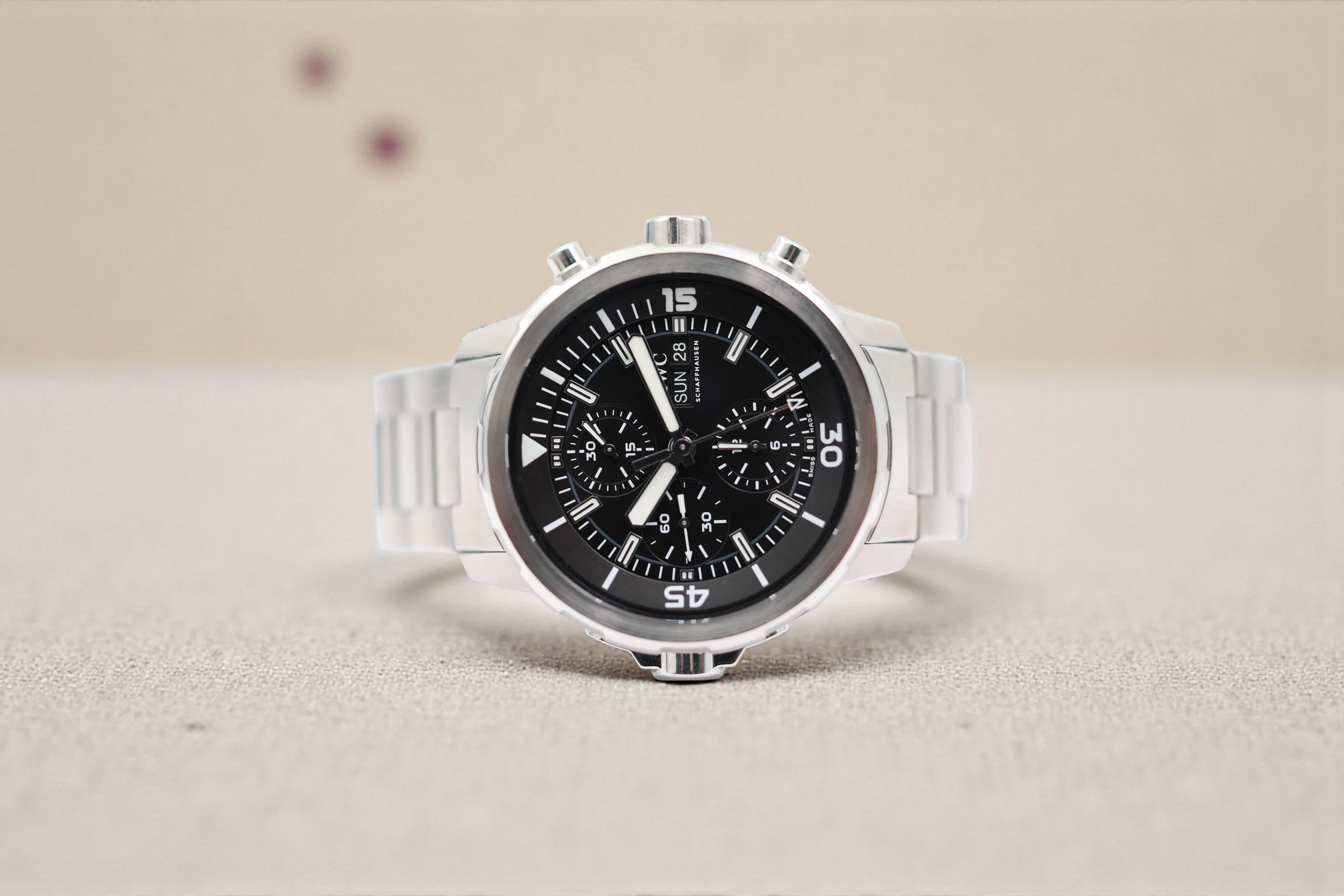 IWC - Aquatimer Chronograph - Black Dial - IW3768-04 - 2016