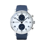 IWC - Portuguese Chronograph - White & Blue Dial - IW371620 - 2023