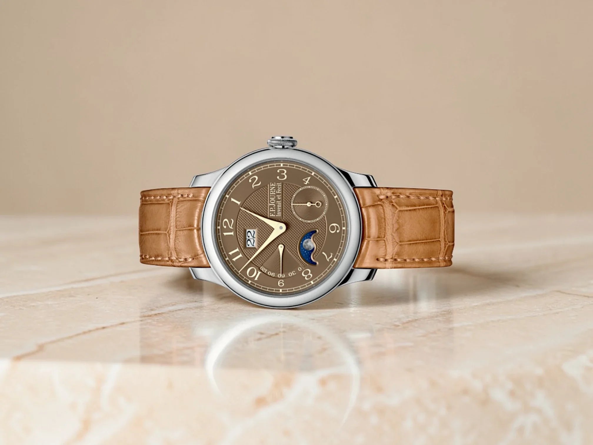 F.P. Journe - Automatique Lune Havana - Havana Silver Dial - AL2 - 2026