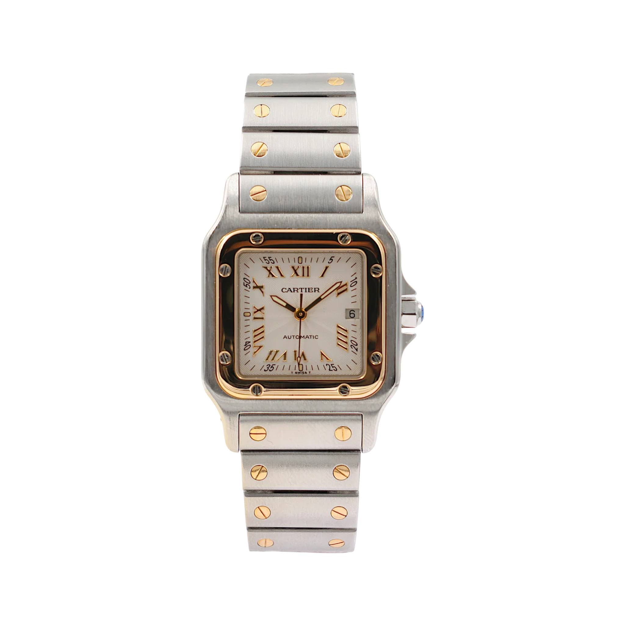 Cartier - Santos Galbée - White Roman Dial - 2319
