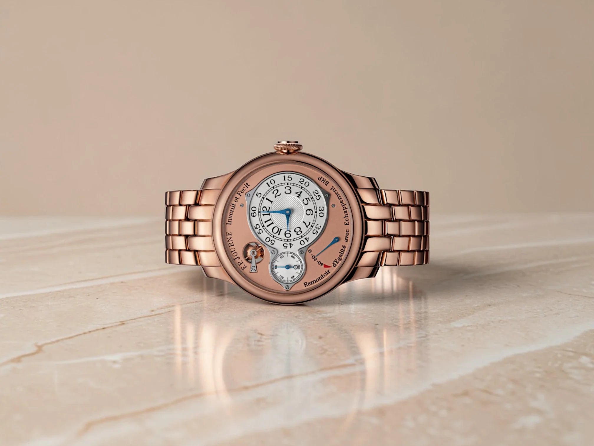 F.P. Journe - Chronomètre Optimum - Silver & Rose Gold Dial - CO - 2026