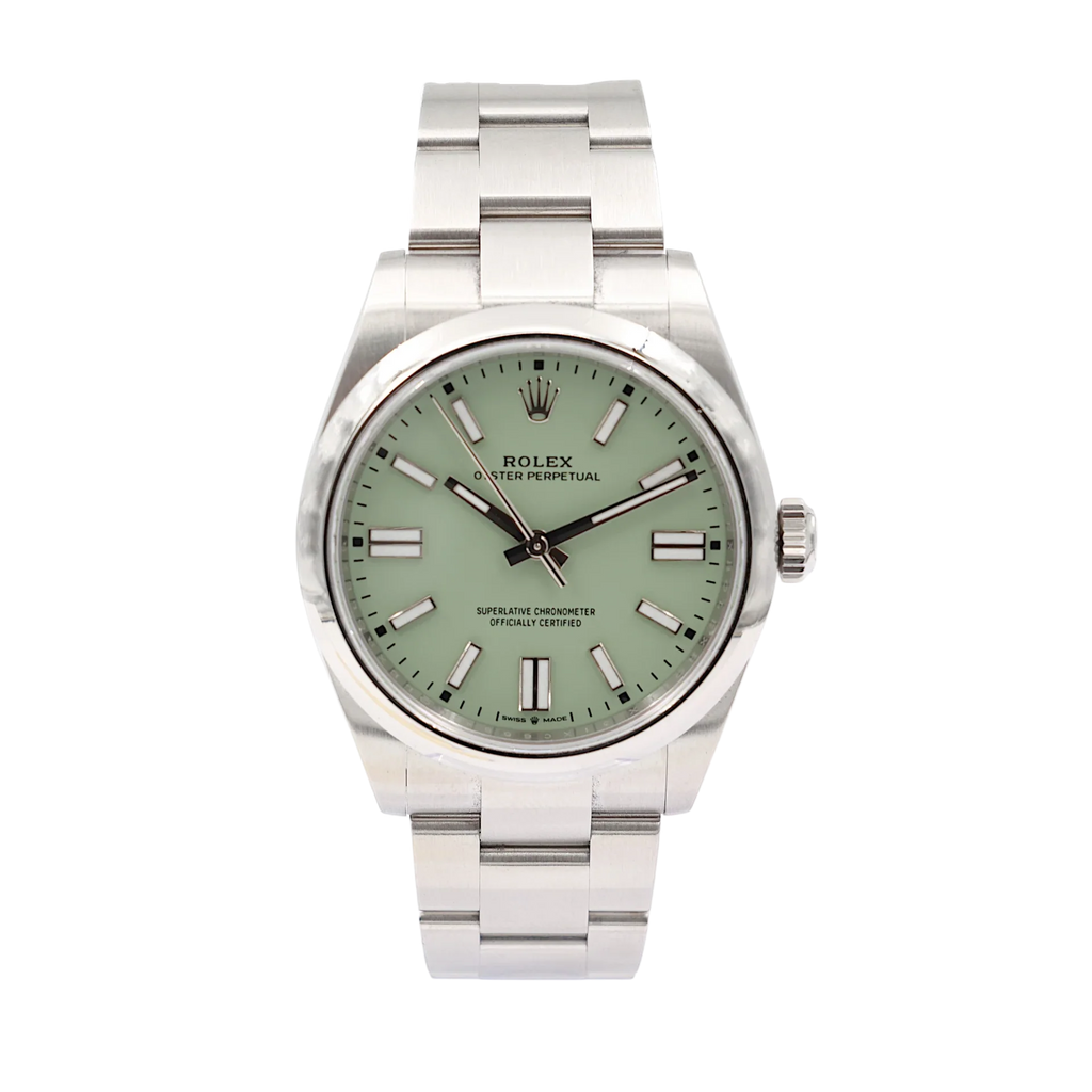 Rolex - Oyster Perpetual - Pistachio Dial - 134300 - 2025