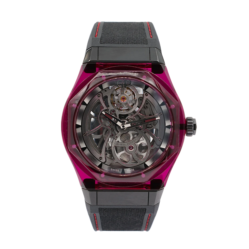 Girard-Perregaux - Laureato Absolute Light & Shade Sapphire - Skeleton Dial - 81071-43-3115-1CX - 2024