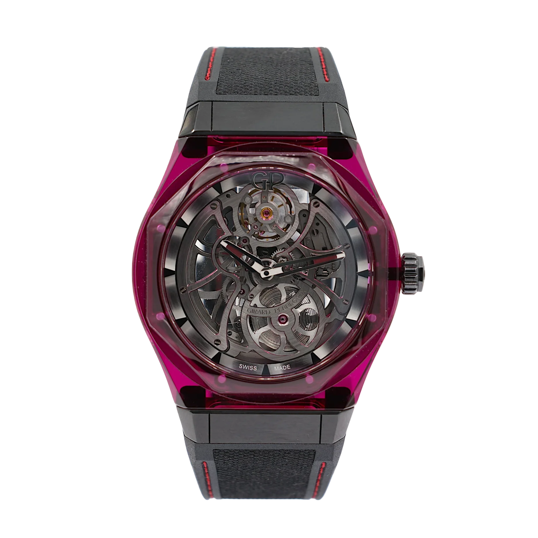 Girard-Perregaux - Laureato Absolute Light & Shade Sapphire - Skeleton Dial - 81071-43-3115-1CX - 2024