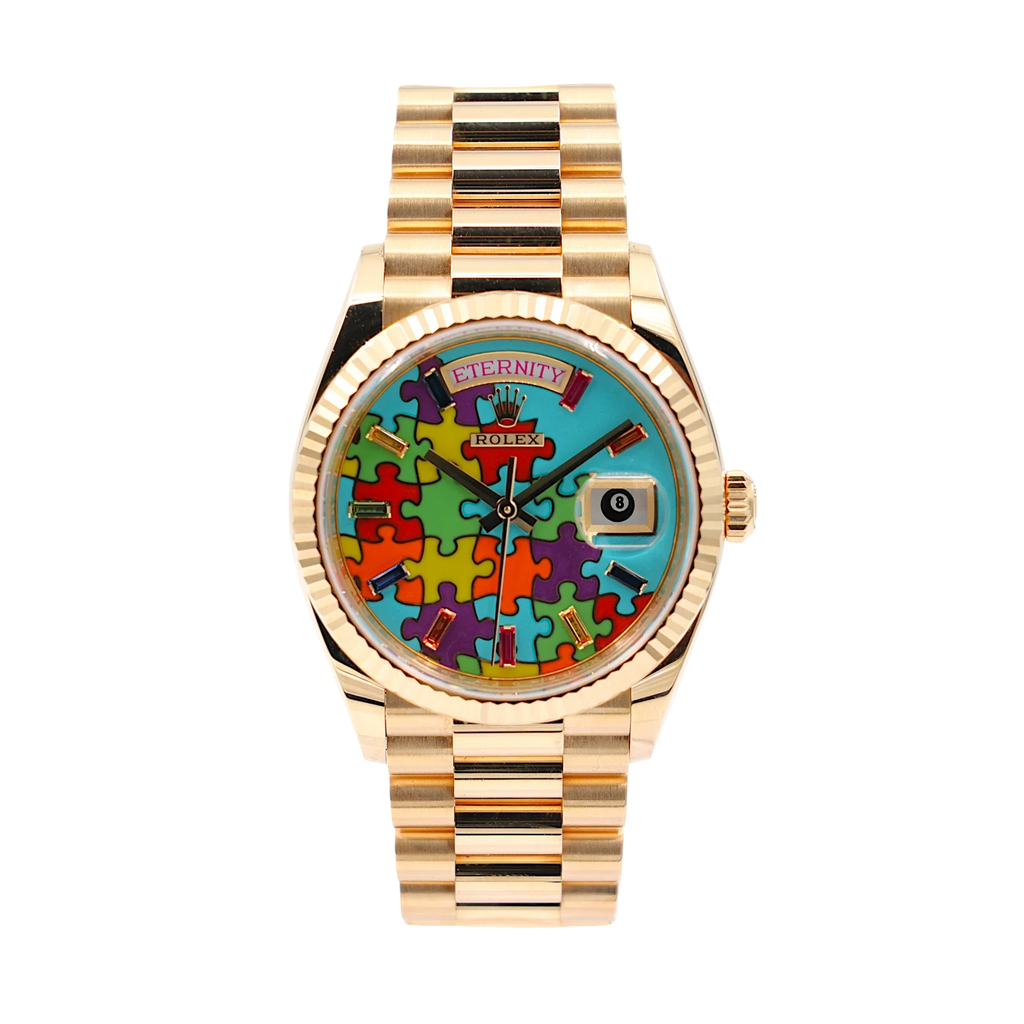 Rolex - Day-Date - "Puzzle Emoji" - 128238 - 2025