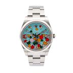 Rolex - Oyster Perpetual - "Tiffany Celebration" Blue Dial - 124300 - 2025