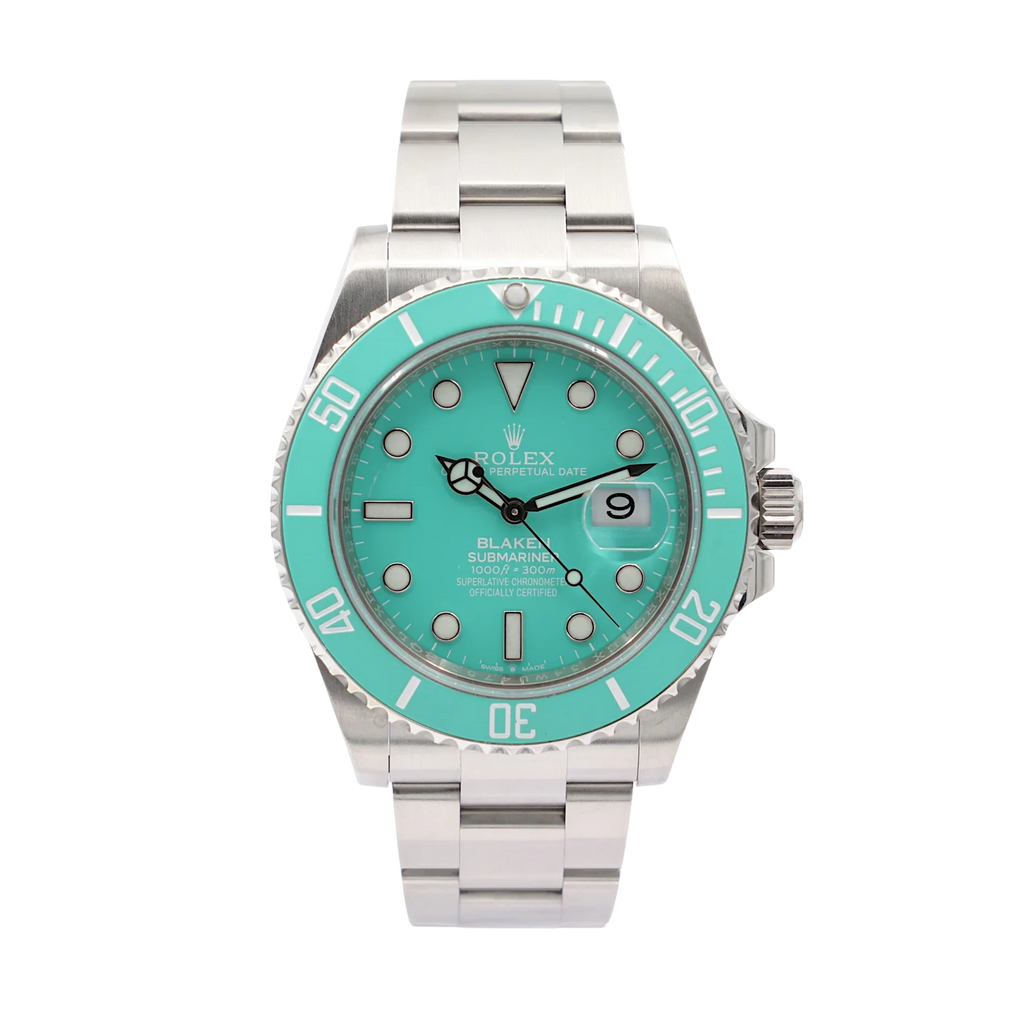 Blaken - Submariner Date - Tiffany Turquoise Dial - 126610LN - 2025