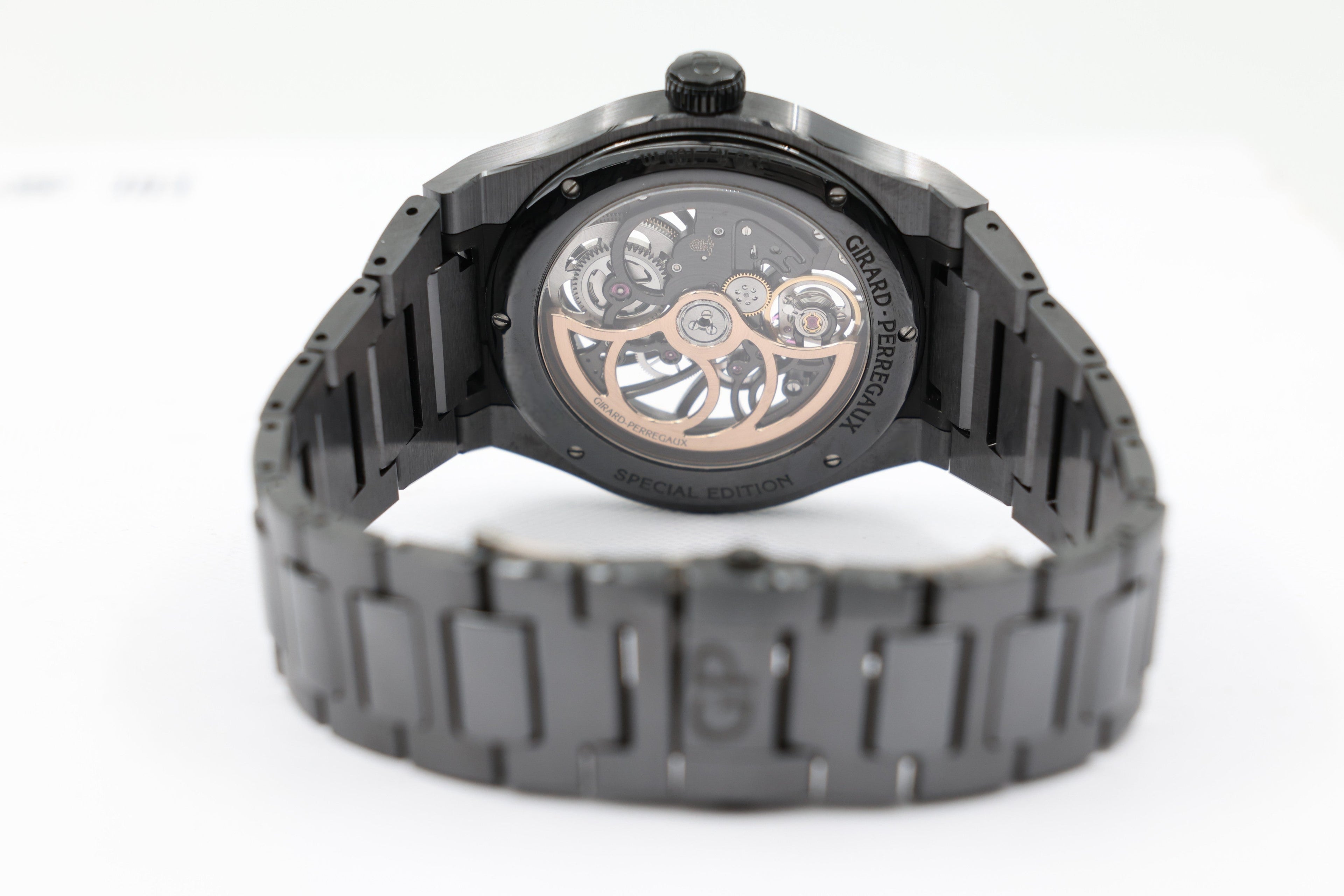 Girard-Perregaux - Laureato Black Ceramic - Black Skeleton Dial - 81015-32-001-32A - 2022
